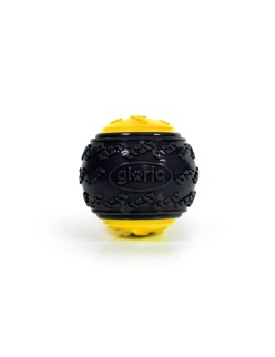 Pelota para Mascotas Gloria PLAY AND RUN Amarillo TPR L 8,89 cm