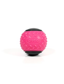 Pelota para Mascotas Gloria PLAY AND RUN Rosa TPR M 6,35 cm 2 Unidades