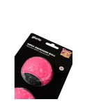 Pelota para Mascotas Gloria PLAY AND RUN Rosa TPR M 6,35 cm 2 Unidades