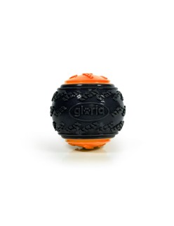Pelota para Mascotas Gloria PLAY AND RUN Naranja TPR L 8,89 cm