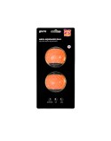 Pelota para Mascotas Gloria PLAY AND RUN Naranja TPR M 6,35 cm 2 Unidades
