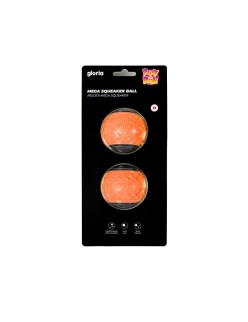Pelota para Mascotas Gloria PLAY AND RUN Naranja TPR M 6,35 cm 2 Unidades