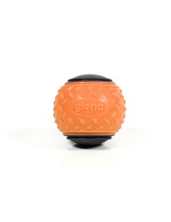 Pelota para Mascotas Gloria PLAY AND RUN Naranja TPR M 6,35 cm 2 Unidades