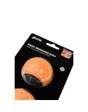 Pelota para Mascotas Gloria PLAY AND RUN Naranja TPR M 6,35 cm 2 Unidades
