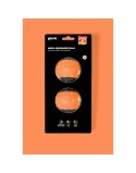 Pelota para Mascotas Gloria PLAY AND RUN Naranja TPR M 6,35 cm 2 Unidades