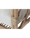 Poltrona Home ESPRIT Bianco Naturale 72 x 77 x 80 cm