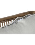 Fauteuil Home ESPRIT Blanc Naturel 72 x 77 x 80 cm
