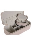 Boîte à bijoux Home ESPRIT Rose clair 20,5 x 10 x 6 cm (2 Pièces)