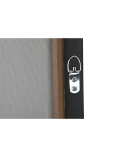 Cadre Home ESPRIT Noir Beige Doré Velours Chapeau Moderne (2 Unités)