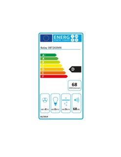 Cappa Classica Balay 3BT263MX 60 cm 360 m3/h 68 dB 146W