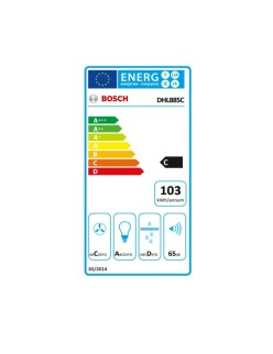 Cappa Classica BOSCH 204716 86 cm 730 m3/h 1051W Acciaio inossidabile