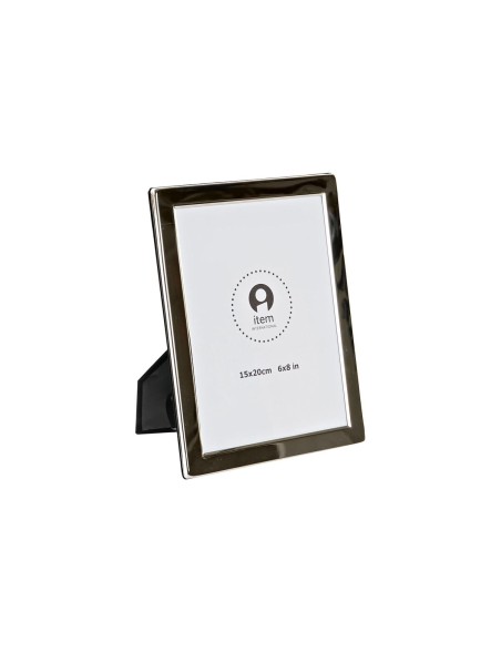 Marco de Fotos DKD Home Decor Metal Plateado Tradicional 18 x 2 x 23 cm
