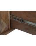 Buffet DKD Home Decor Naturel Noir Métal Bois de manguier (140 x 40 x 82 cm)