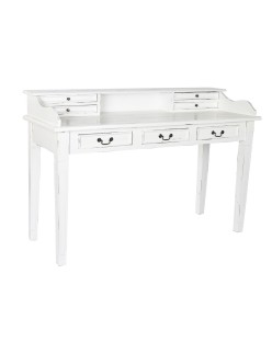 Desk Home ESPRIT White Wood 150 x 57 x 100 cm