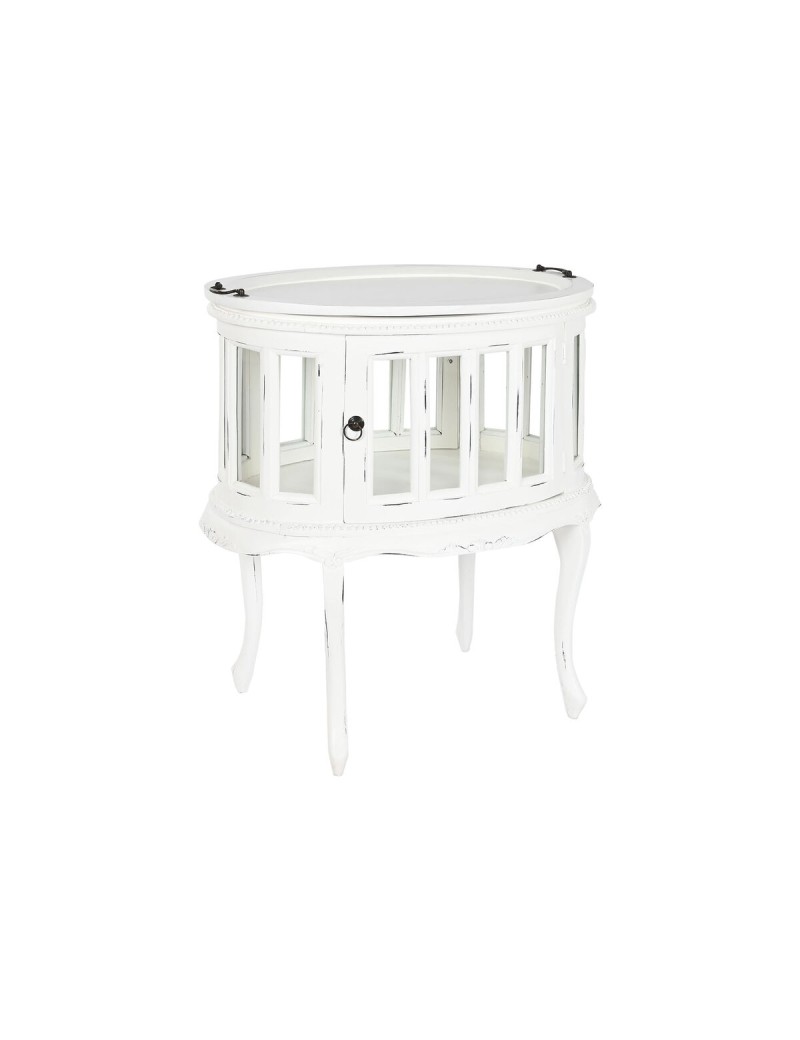 Serving trolley Home ESPRIT White Wood 75 x 50 x 78 cm
