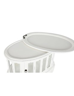Serving trolley Home ESPRIT White Wood 75 x 50 x 78 cm