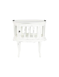 Serving trolley Home ESPRIT White Wood 75 x 50 x 78 cm