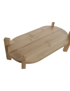 Getränkedispenser Home ESPRIT Silikon Bambus Kristall Kunststoff 5,5 L 37 x 25 x 46 cm