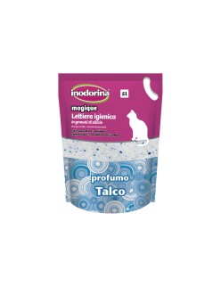 Arena para Gatos Inodorina Magique Talco Polvos de Talco 5 L