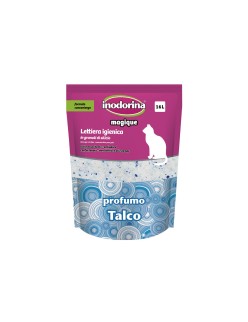 Katzenstreu Inodorina MAGIQUE TALCO Talkum-Puder 16 L