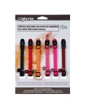 Katzenhalsband Gloria Classic Bunt weich 6 Stück