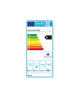 Cappa Classica Balay 3BC676MX 75 cm 600 m3/h 69 dB 220W Acciaio