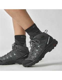 Bergstiefel Salomon X Braze Mid Gore-Tex Damen Schwarz