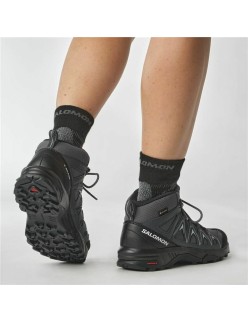 Bergstiefel Salomon X Braze Mid Gore-Tex Damen Schwarz