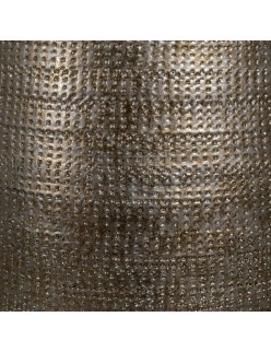 Vaso Metallizzato Ceramica 31 x 31 x 51 cm