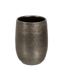 Blumentopf Metallic aus Keramik 29 x 29 x 40 cm