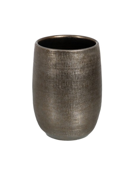 Blumentopf Metallic aus Keramik 29 x 29 x 40 cm