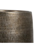 Blumentopf Metallic aus Keramik 29 x 29 x 40 cm