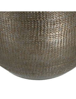 Blumentopf Metallic aus Keramik 29 x 29 x 40 cm
