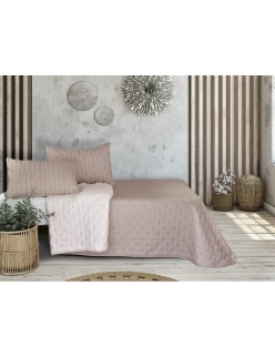 Steppdecke Pierre Cardin TRIANA Rosa Double size (3 Stücke)