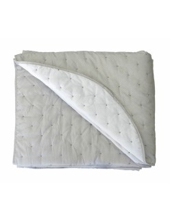 Steppdecke Pierre Cardin TRIANA Perlgrau King size (3 Stücke)
