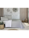 Colcha Pierre Cardin TRIANA Gris Perla Cama de 180 (3 Piezas)
