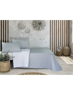 Steppdecke Pierre Cardin TRIANA Blau Double size (3 Stücke)