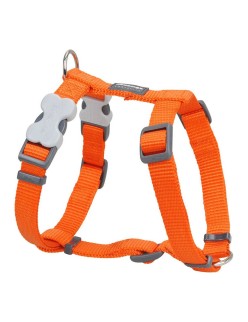 Hundegeschirr Red Dingo weich 25-39 cm Orange
