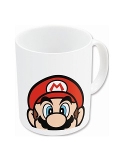 Tasse mug Super Mario Blanc Céramique Rouge (350 ml)