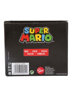 Tasse mug Super Mario Blanc Céramique Rouge (350 ml)