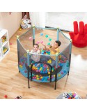 Kindertrampolin mit Sicherheitsnetz Kidine InnovaGoods (Restauriert B)