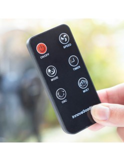 Ventilatore Nebulizzatore da Terra con Telecomando InnovaGoods Nero 2,8 L 90 W (Ricondizionati A)