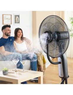 Standventilador und -vernebler mit Fernbedienung InnovaGoods Schwarz 2,8 L 90 W (Restauriert A)
