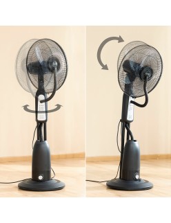 Standventilador und -vernebler mit Fernbedienung InnovaGoods Schwarz 2,8 L 90 W (Restauriert A)