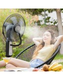 Standventilador und -vernebler mit Fernbedienung InnovaGoods Schwarz 2,8 L 90 W (Restauriert A)