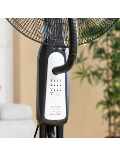 Standventilador und -vernebler mit Fernbedienung InnovaGoods Schwarz 2,8 L 90 W (Restauriert A)