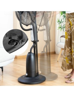 Standventilador und -vernebler mit Fernbedienung InnovaGoods Schwarz 2,8 L 90 W (Restauriert A)