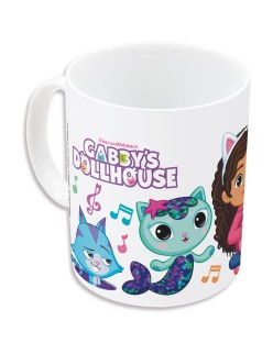 Tazza Mug Gabby's Dollhouse Party Rosa chiaro 350 ml 325 ml Ceramica Pacco Regalo