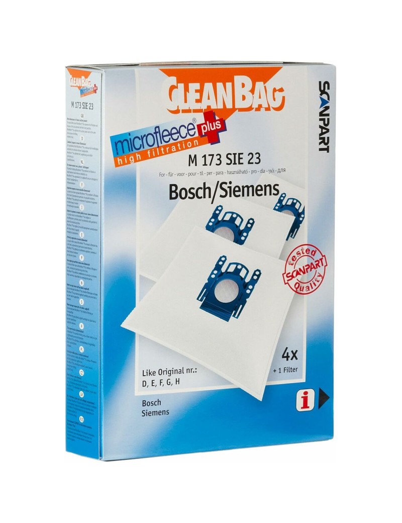 Bolsa de Recambio para Aspiradora Scanpart M 173 SIE 23