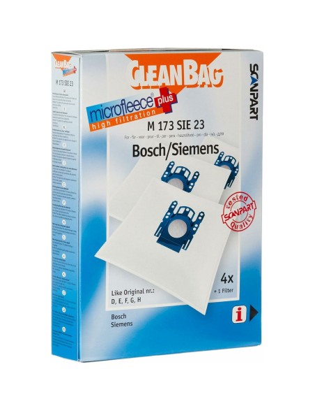 Bolsa de Recambio para Aspiradora Scanpart M 173 SIE 23